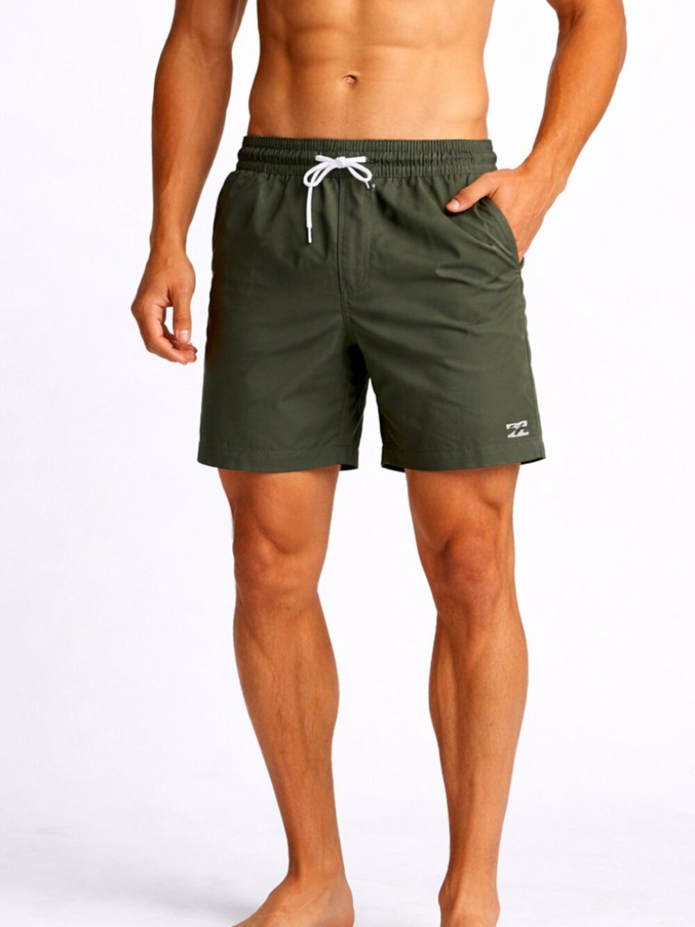 Billabong Men’s Olive Green Hybrid Shorts - Size XXL - NWT $69.95